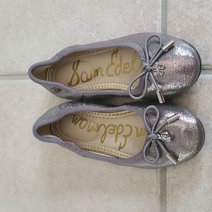 Sam Edelman Silver Felicia Ballet Flats